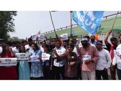 
      
      NSUI protest against NTA over UGC-NET exam irregularities
      
      