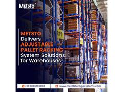 
      
      METSTO Delivers Adjustable Pallet Racking System Solutions 
      
      