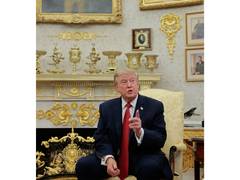 
      
      Trump says he gets along well with North Korean leader
      
      