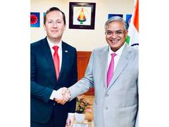 
      
      US envoy to India Gor backs Trump's voter ID push
      
      