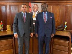 
      
      Indian High Commissioner appraises Kenyan Cabinet Secretary
      
      