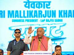 
      
      Kharge slams 