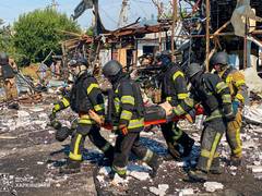 
      
      Zelenskyy says 10 killed in strike on Kharkiv region
      
      