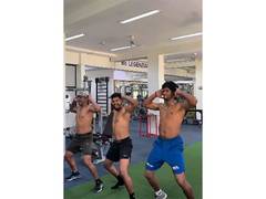 
      
      Check Shreyas Iyer's fun dance video with Shikhar Dhawan, Tilak
      
      