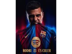 
      
      Barcelona signs Spain's WC-winning captain Rodri 
      
      