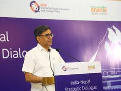 
      
      Vikram Misri addresses 2nd India-Nepal Strategic Dialogue
      
      