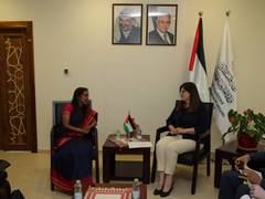 
      
      India reaffirms support for Palestine during talks with FM
      
      