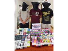 
      
      Three held in Hyderabad with vapes, banned foreign cigarettes
      
      