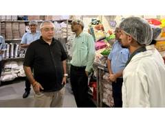 
      
      IRCTC CMD Rahul Himalian inspects Mumbai's Catering Network
      
      