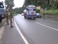 
      
      J-K: Heavy security grid in place on Rajouri-Poonch Highway
      
      