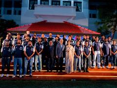 
      
      Indian High Commissioner hosts Shubman Gill-led side in Colombo
      
      