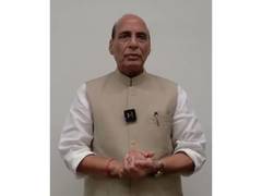 
      
      Rajnath Singh targets Congress over Vande Mataram
      
      