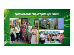 
      
      Sprite and IRCTC Flag Off India's First Branded Train 
      
      