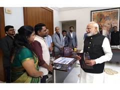 
      
      PM urges space startups to expand applications, make India global
      
      