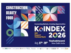 
      
      KoINDEX 2026 Opens at Yashobhoomi on 27 August
      
      