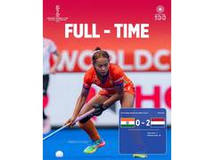 
      
      India suffer defeat against Netherlands in FIH Women's Hockey WC
      
      