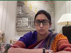 
      
      Smriti Irani accuses Rahul Gandhi of ‘selective politics’
      
      