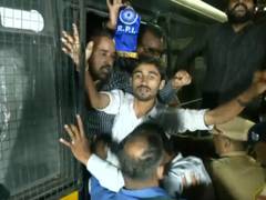 
      
      ABVP-NSUI clash outside college hostel ahead of Rahul Gandhi
      
      