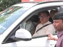 
      
      New national office-bearers arrive to attend meeting with Nabin
      
      