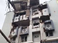 
      
      Two dead, several injured as seven-storey building collap
      
      