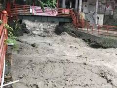 
      
      Uttarakhand: Monsoon rains swell Tamasa River
      
      