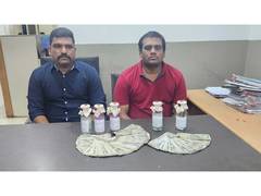 
      
      Telangana ACB arrests SI, constable for allegedly accepting bribe
      
      