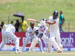 
      
      India reach 187/3 at Tea, Padikkal, Gill steady innings
      
      