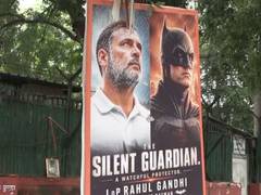 
      
      Rahul Gandhi posters as ‘real-life Batman’ put up outside Cong HQ
      
      