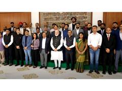 
      
      PM Modi calls for India emerging as space sector hub  
      
      