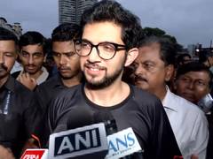 
      
      Shiv Sena (UBT) leader Aaditya Thackeray leads Tiranga Andolan
      
      
