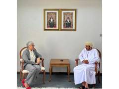 
      
      US Ambassador, Omani diplomat hold 