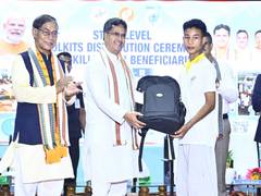 
      
      Tripura drives skill development for Bru youth, CM distribute kit
      
      