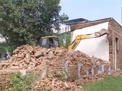 
      
      Illegal madrasa demolished in UP's Muzaffarnagar
      
      