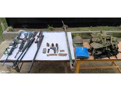 
      
      Manipur Police, Assam Rifles recover arms, ammunition
      
      