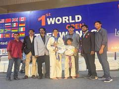 
      
      Sister-Brother Duo Shines at the First World Open Taekwondo 
      
      