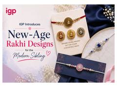 
      
      IGP Introduces New-Age Rakhi Designs for the Modern Sibling
      
      