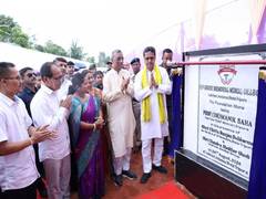 
      
      Tripura CM lays foundation stone for 100-bed medical college
      
      