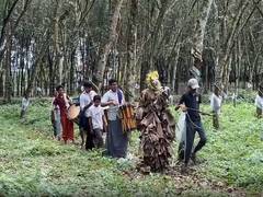 
      
      Children revive traditional Pulikali in Keralam’s Kurampala 
      
      