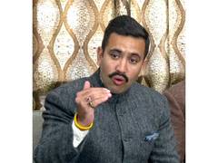 
      
      BJP walkouts irresponsible...: HP Minister Vikramaditya Singh
      
      