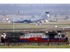 
      
      US military transport aircraft lands in Moscow: Reports
      
      