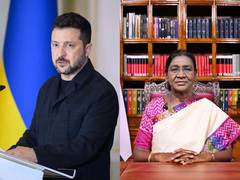 
      
      Zelenskyy thanks President Murmu for Independence Day greetings
      
      