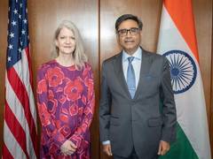 
      
      India, US discuss cooperation in Indian Ocean region
      
      