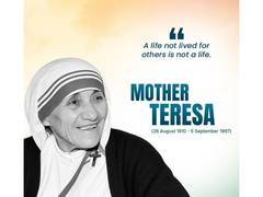 
      
      Mallikarjun Kharge pays homage to Mother Teresa
      
      