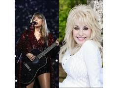 
      
      Taylor Swift pays tribute to Dolly Parton
      
      