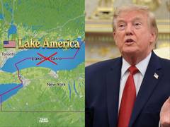 
      
      Donald Trump floats renaming Lake Ontario to ‘Lake America’
      
      