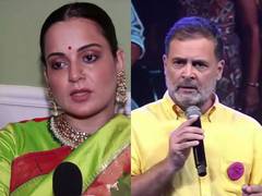 
      
      Kangana Ranaut hits back at Rahul Gandhi 
      
      