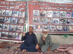 
      
      Baloch missing persons’ protest camp enters 6,337th day 
      
      