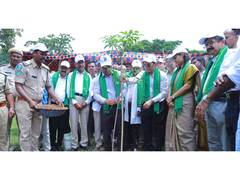 
      
      Kakatiya Medical College Alumni Organises Plantation Drive 
      
      