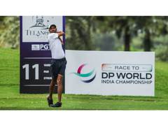 
      
      Cheema fires career-low 61 to take Telangana Open lead
      
      