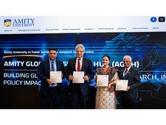 
      
      Amity Global Research Hub Launches in New York to Boost India-US 
      
      